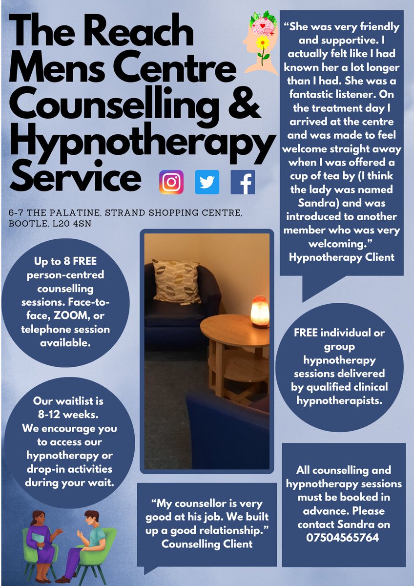 The Reach Mens Centre CIC tweet media