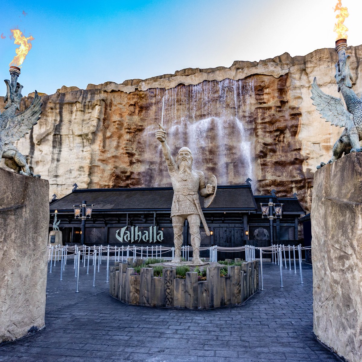 The newly re-imagined Valhalla at Blackpool @Pleasure_Beach has scooped the Best Water Ride at the Golden Ticket Awards 👏 The Golden Ticket Awards are a series of prestigious accolades presented by Amusement Today to parks around the world. 🎟️ bit.ly/pleasurebeacht…