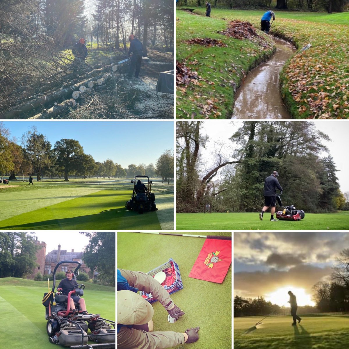 🎉  #ThankAGreenkeeperDay 🎉 

Rain or shine, minus temperatures or go to the beach temperatures. Whether they’re Swishing, mowing, or raking. Our team work hard throughout the year. 
Thanks to Andy & team on their hard work and dedication. 

⛳️🚜🪓 🌲 🌳

#MPGC #MaxstokeParkGC