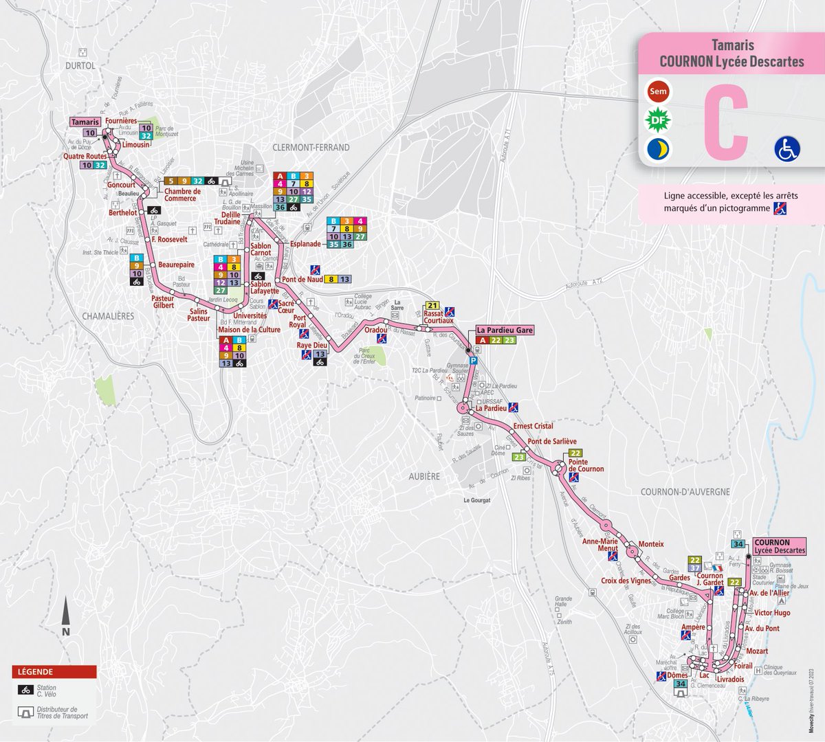 BusC_T2C's tweet image. Plan #BusC_T2C à compter du 28/08/2023. #T2C