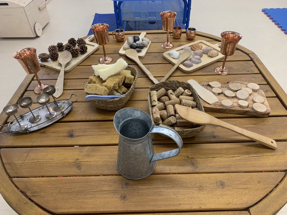 EY_BSBS's tweet photo. Pre-Nursery @BSB_Barcelona #BSBSitges ready for the children to enjoy the therapeutic and calming effects of water play as we help them to settle into their new environment. #waterplay #authenticresources #naturalresources #EYFS https://t.co/Q1YmI2Y4h8