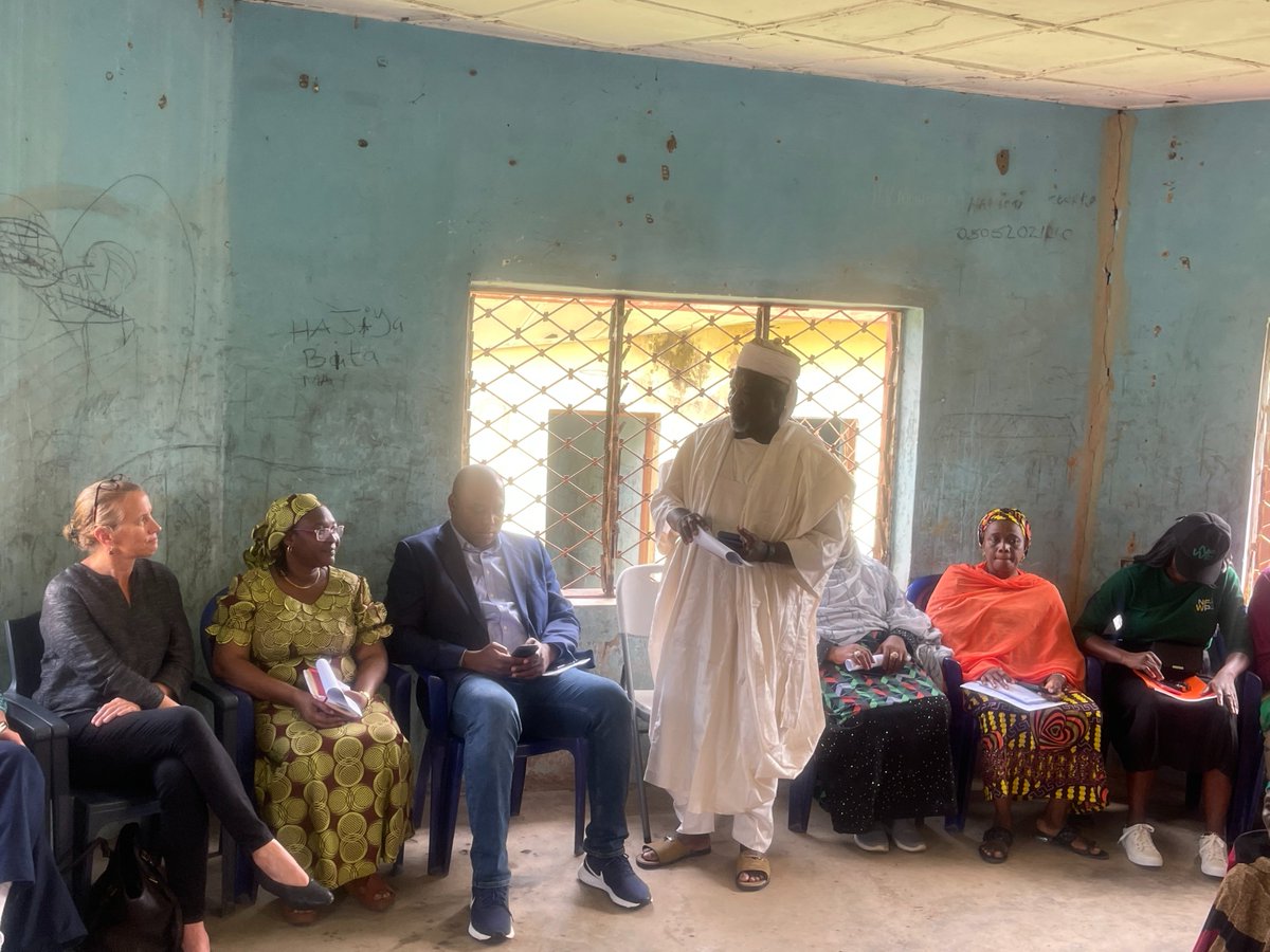 nfwp_sup's tweet image. Kwaka community women of Gurara LGA were equally excited to receive the Implementation Support Mission team in their midst. #nfwp #WorldBank #GatesFoundation #PlanInternational.