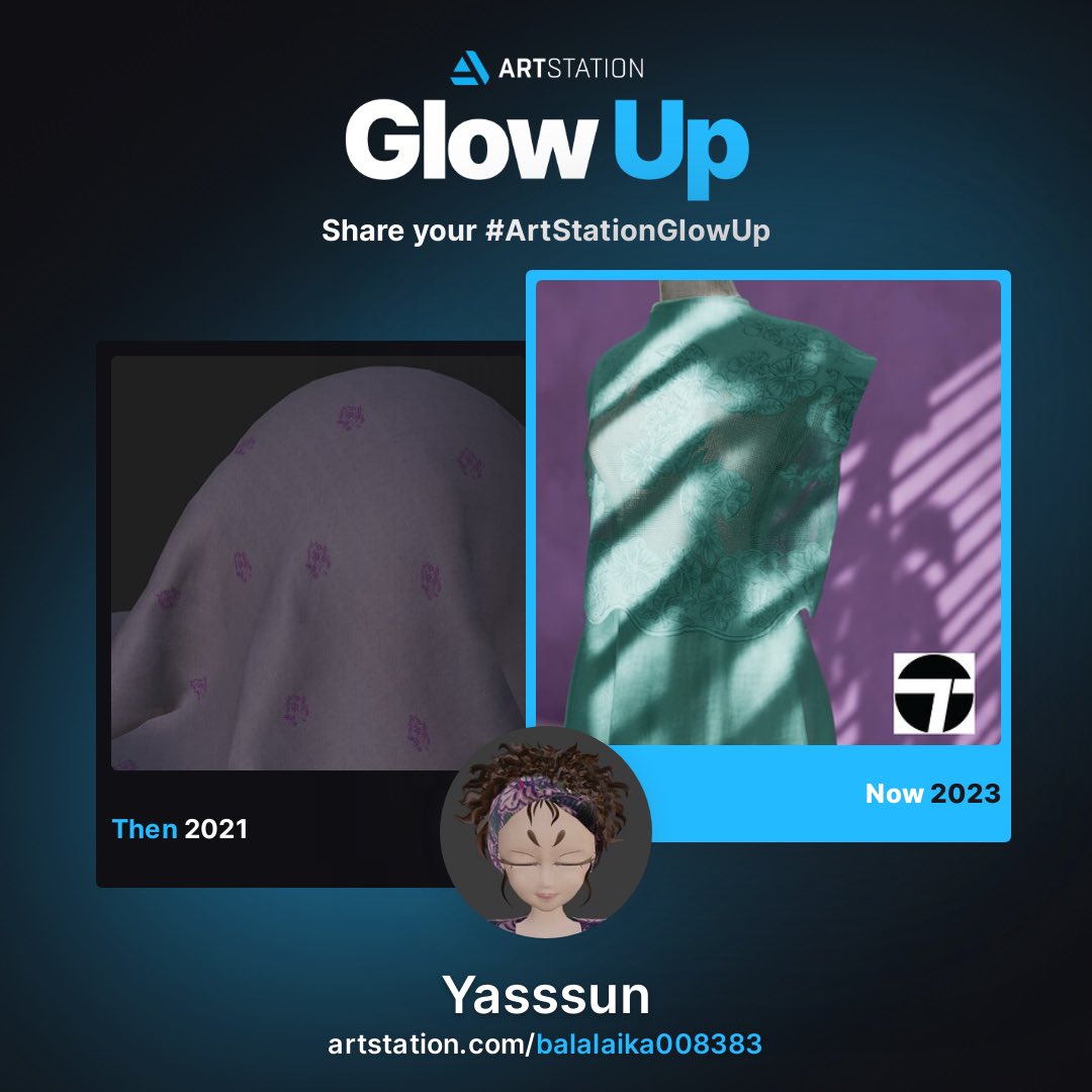YSCREATIONS_'s tweet photo. I need to make more work to improve the qlty of Texture. 
I already have a few textile designs I want to make...

https://t.co/MVqd1SpGE0

 #ArtStationGlowUp https://t.co/hR2McpebqM
