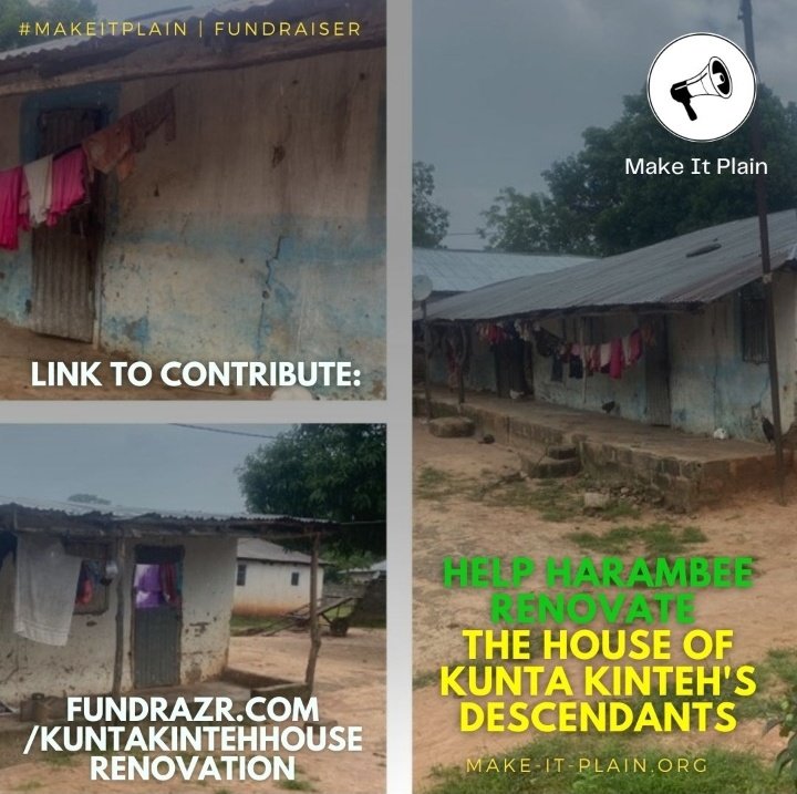 @HarambeeOBU launched a fundraiser to help improve the material loving conditions of the Kinteh family. Donate here and share far and wide fundrazr.com/kuntakintehhou…