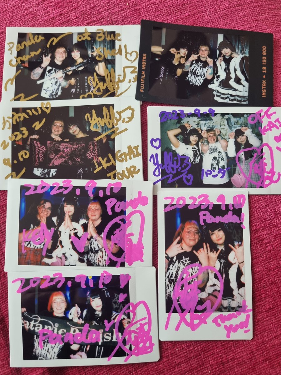 justpanda28's tweet photo. Its #chekituesday !!! And so many great cheki from @GARUDA_info and @stpn_manomu ! It was so fun to chat with the ladies, they care very much for the fans. I also got cheki with some of the great mates who were there! I can't wait to add more in the future! https://t.co/wvNNuRMlAW