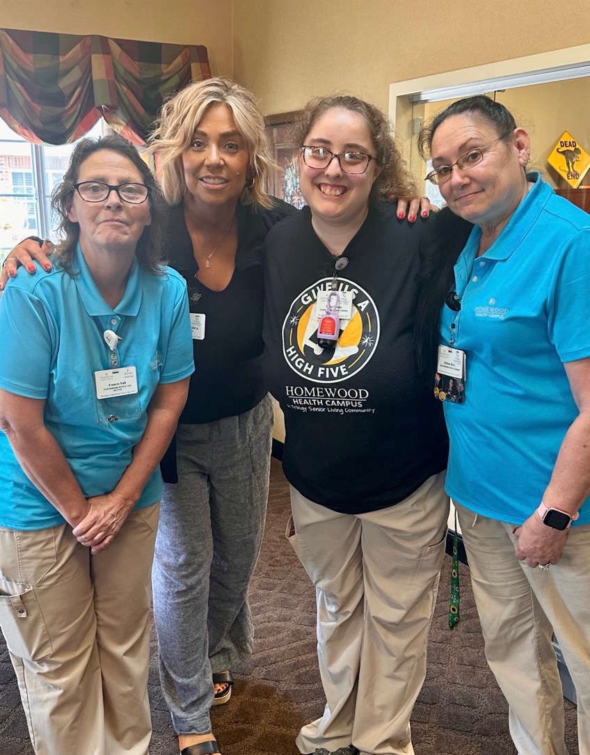 Homewood_HC's tweet photo. This week we celebrate our Environmental team. They work tirelessly to make sure our residents' rooms are clean, the floors shine, and that our building always looks its best. If you see any of our EVS team this week, be sure to give them a shout-out! https://t.co/TyGNb8pIa5