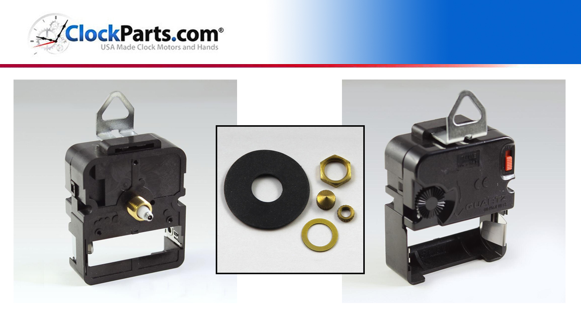 ClockPartsCom's tweet image. With the ability to handle longer #clockhands and run up to 75% longer on a single "C" cell battery, our standard-size movement is a #clockmaker's dream! The battery life is perfect for #clocks in hard-to-reach places. Choose from 8 stylish hand options! clockparts.com/standard-c-bat…