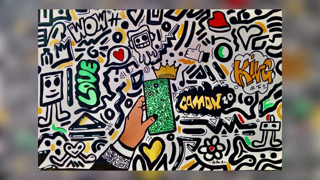 TECNOMobileNG's tweet photo. Such a colour-popping entry! 🔥
Congratulations to Manifestus Da Art for being our week 2 winner of the #TECNOCAMON20Doodle challenge 

Want to be the next winner? Send in your creative Doodle entry. https://t.co/Z3WL8Y00DO