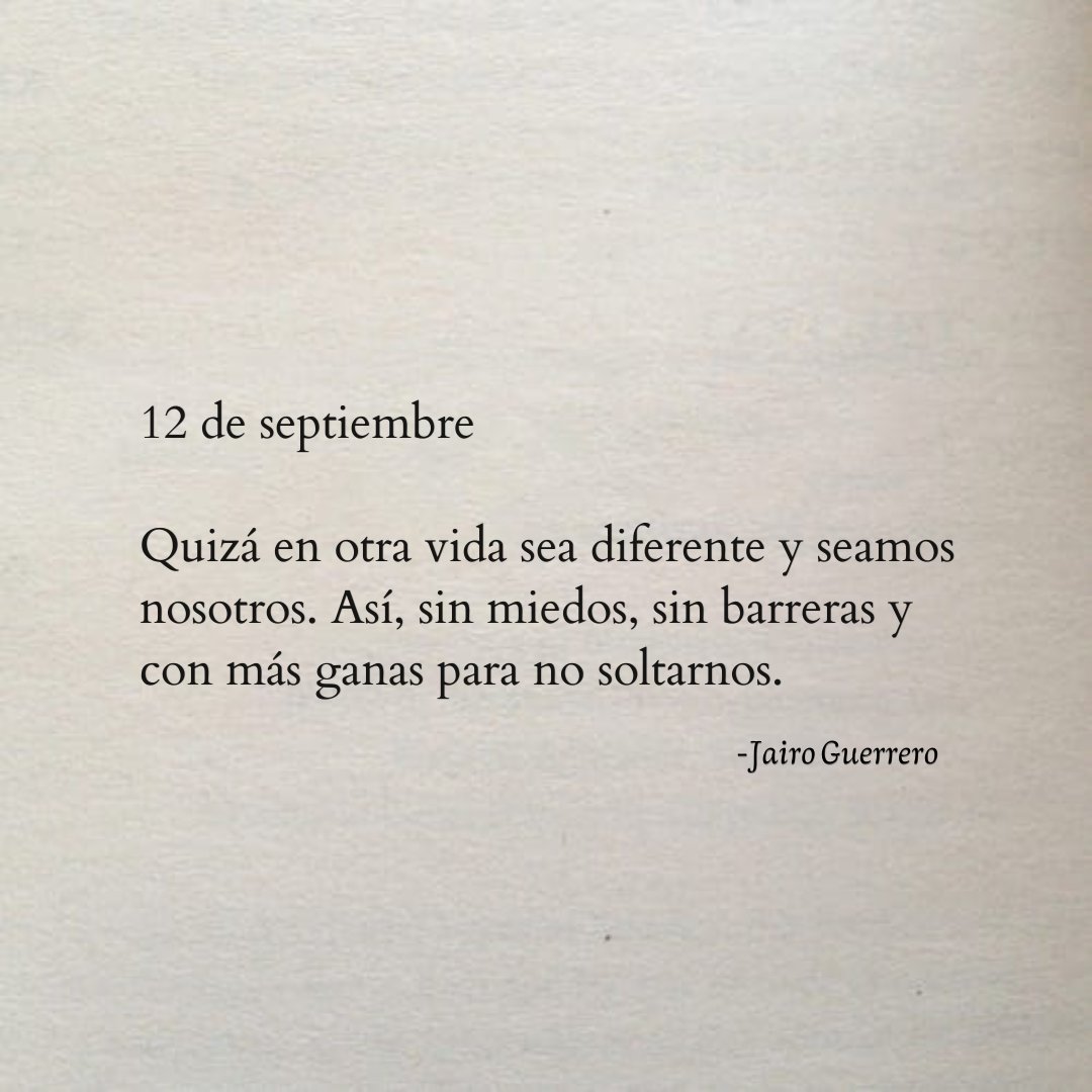 12 de septiembre. ✍🏼