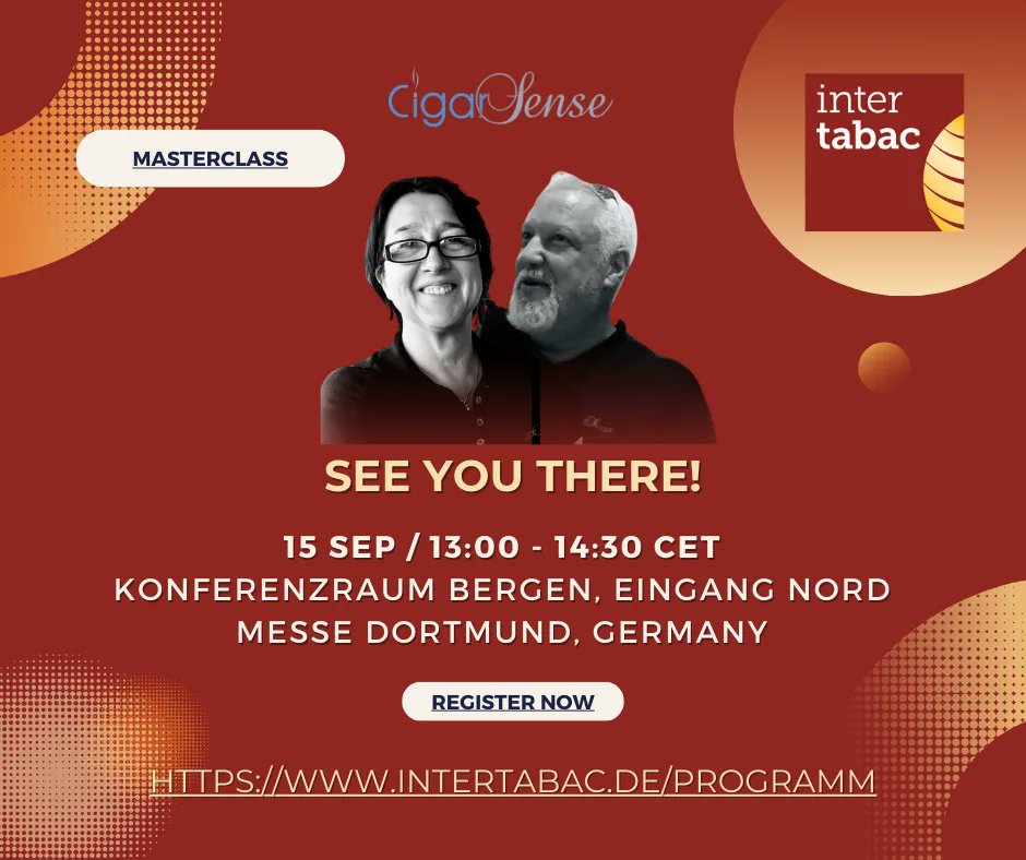 CigarSense's tweet image. Not all information that comes with a cigar is a reliable predictor of consumer delight. We will share what are the reliable predictors of consumer delight, as well as tactics and tools to deliver consumer delight. See you at #InterTabac on Friday! buff.ly/3Px4GNY