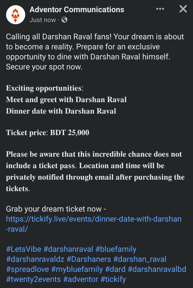 DarshanRavalDZ's tweet photo. This information is completely false..Pls requesting all of you to not fall for this..🤗🤗  Only coming to perform for all of you ❤️🩵 https://t.co/fqM8KCUw0e