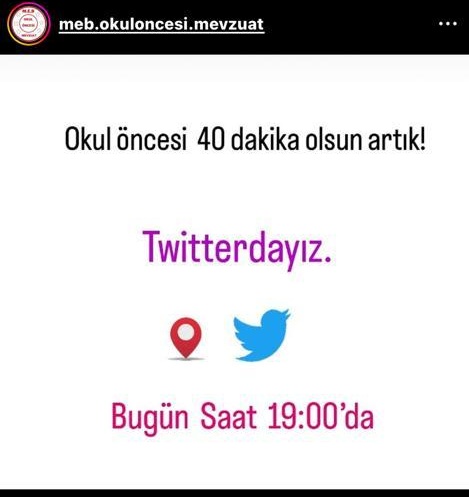 Artık #okulöncesi40dkolsun çocuklar içinde öğretmen içinde en iyisi...