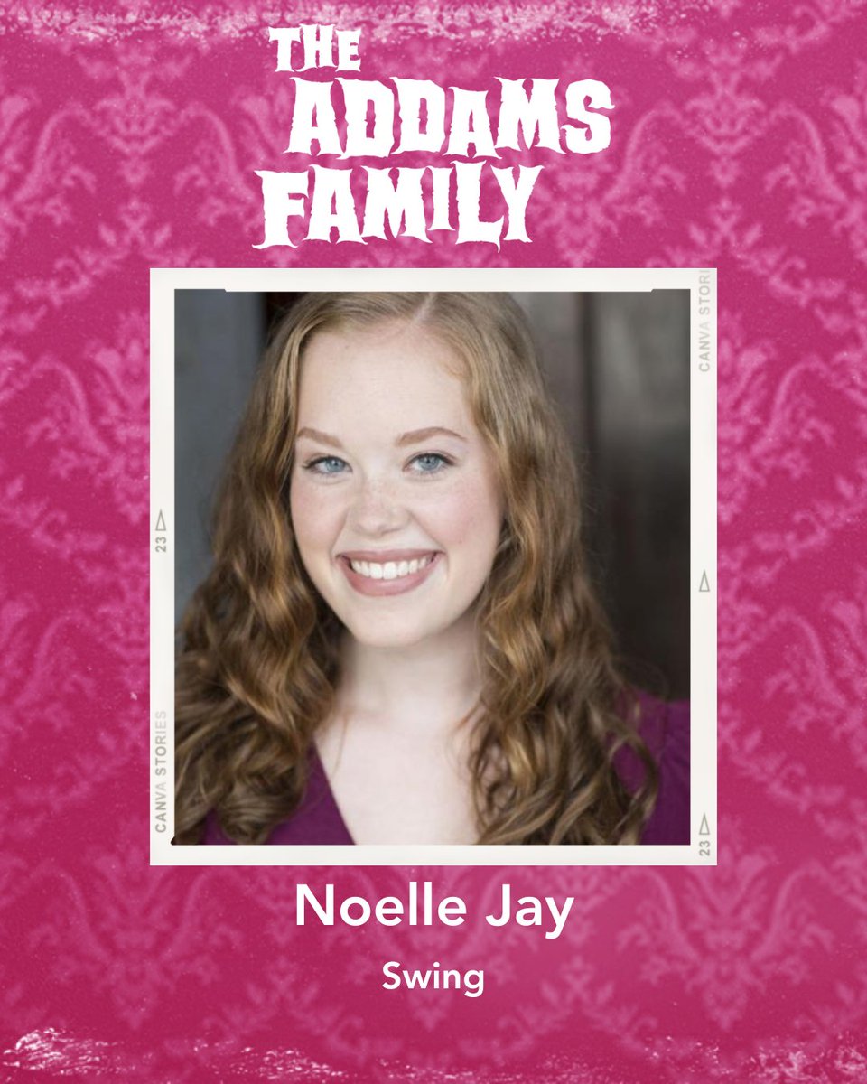 See NOELLE JAY as Swing #1; Dance Captain in THE ADDAMS FAMILY at Metropolis!

September 14 – October 8, 2023
Tickets available now 🎟️

#ADDAMSFAMILYMPAC #Metropolisarts #castbio #castannouncement #theaddamsfamilymusical #theatrelife #thingstodoinchicago #arlingtonheights