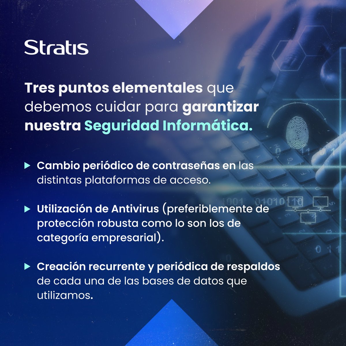 mystratis's tweet image. Tips de tecnología y ciberseguridad 🔒 👨‍💻 ✔
#TipsStratis #minitips #Stratis #Technology #process