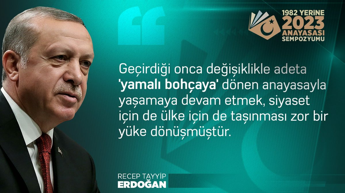 AltunerGulsen's tweet photo. 2023 Anayasası

#12Eylül https://t.co/iRwmOX7WwF