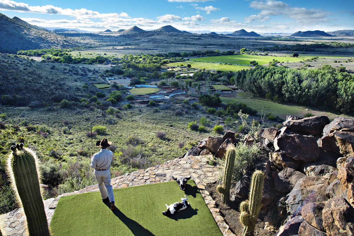 Nearly all my life, I have been fortunate enough to play golf courses worldwide and design over 135. At my old farm in South Africa, I had a 9-hole course I could practice on as Vivienne and I were quite far away from any other course. This gave me a personal experience of how