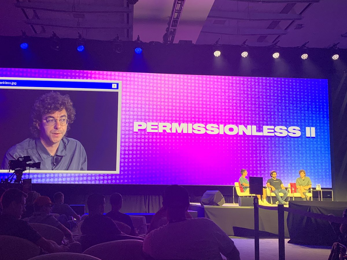 HimitsuCTO's tweet photo. @hxrts thanks for speaking at @Permissionless . Happy to be building on Cosmos https://t.co/StC73P8SRs