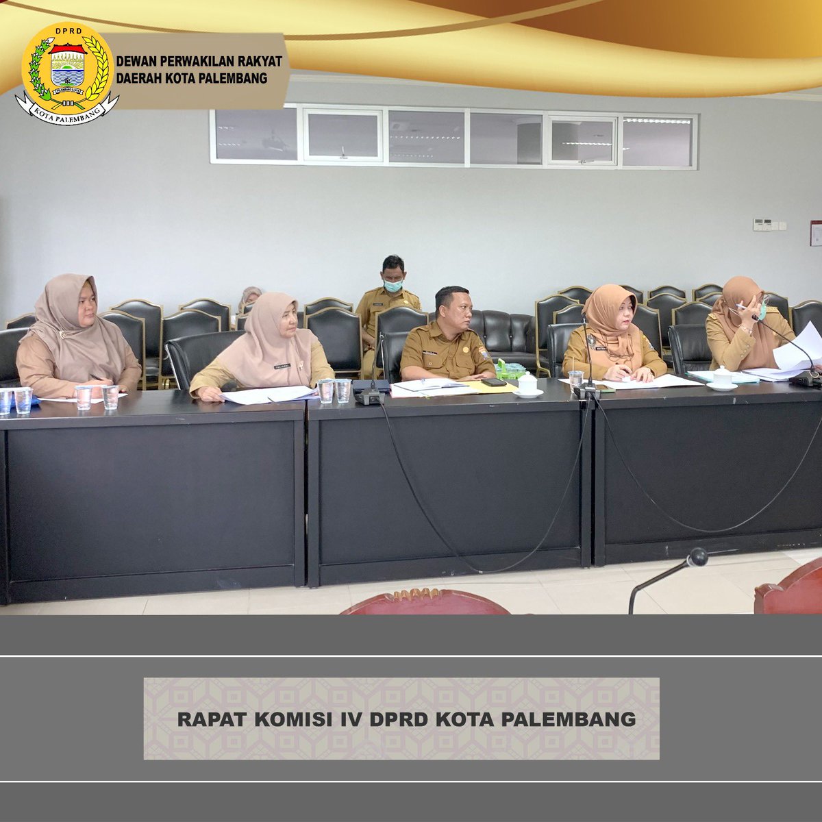 Rapat Komisi IV DPRD Kota palembang bersama Dinas Kesehatan Kota Palembang, Selasa 12/09/2023.

#dprdkotapalembang