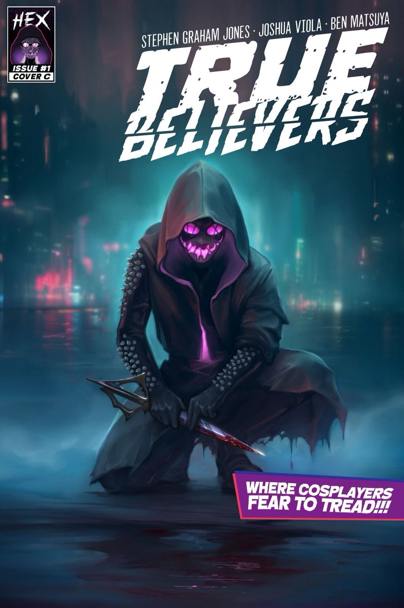 Kickstarter for True Believers is now live! kickstarter.com/projects/hexpu…  #kickstarterread