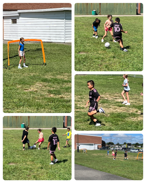 Thank you PTA for our soccer nets!!!  They will be put to great use!