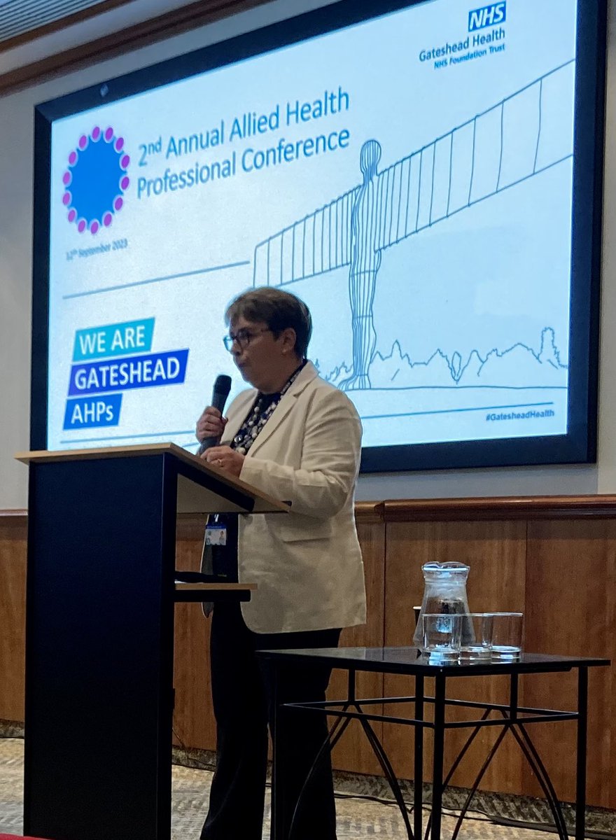 GHNTPracticeEd's tweet photo. Fantastic day at our AHP Conference today. Thanks to all our wonderful speakers for the inspiring and informative presentations and to all our fabulous AHPs for joining us. #GatesheadAHPs #AHPconference2023 @lornapatch https://t.co/snxXrMUeWC