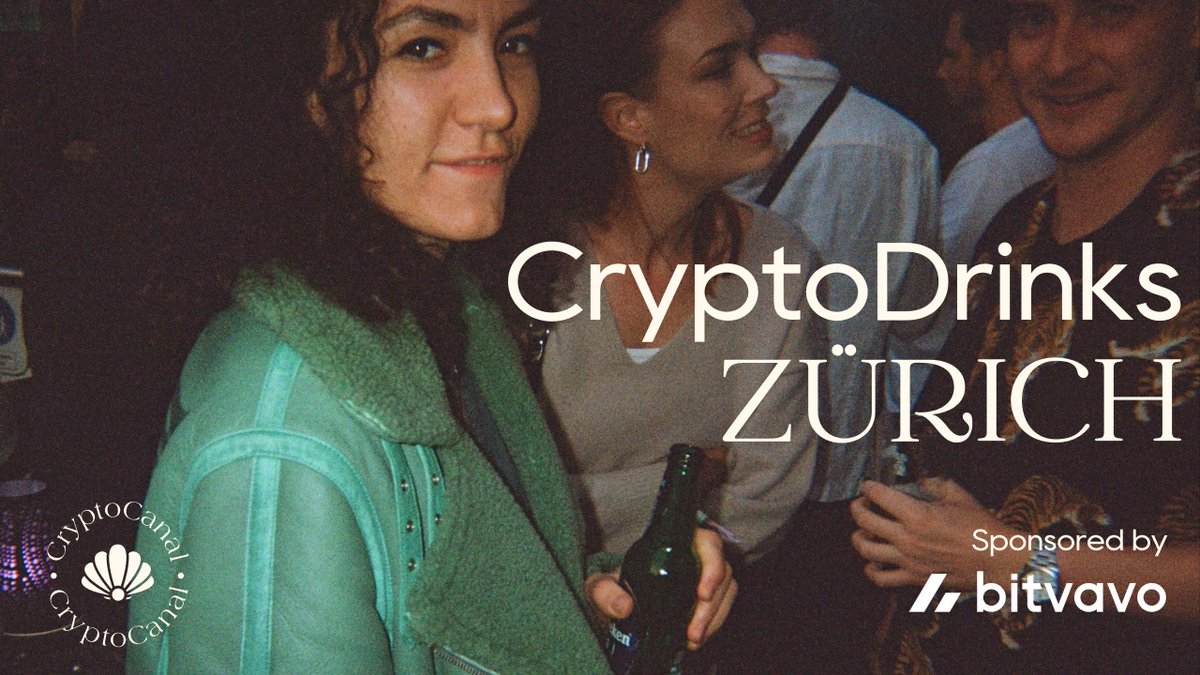 🇨🇭Zurich folks, will we see you at our #CryptoDrinks on the 20th of September? 

Find <a href="/lumilette_/">lumilette</a> at Bierwerk Zuri 🍻

Sponsored by <a href="/bitvavocom/">Bitvavo</a>, the biggest cryptocurrency exchange in the Netherlands 💪