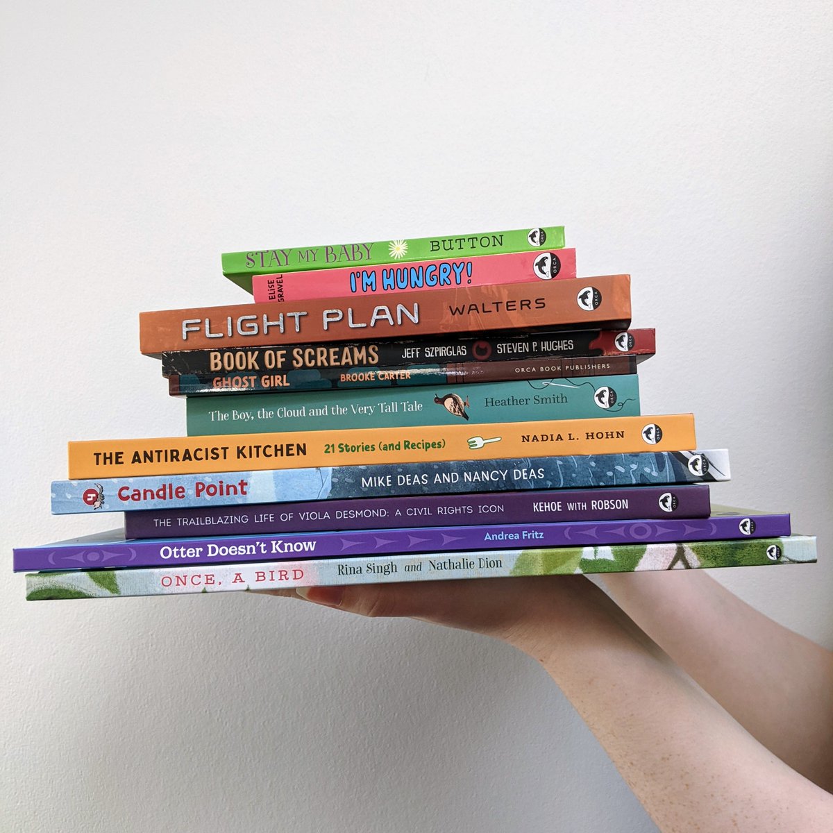 It's Publishing Day at Orca! Happy book birthday to all these fantastic new releases, and congratulations to their creators. 

Look for these titles at your local bookstore, library or on orcabook.com!