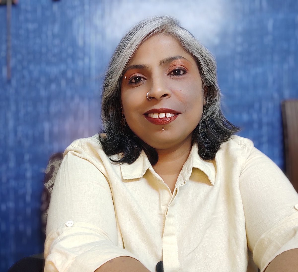 sanjukta's tweet image. Nothing beats a good old collared shirt when it comes to elegance. No saree or lehnga or kurta or gowns or any other dresses. A collared shirt it is for me. Getting ready for the video shoot for @WomenNewsIN
youtube.com/playlist?list=… 

 #style #selfstyled #workclothes #womenatwork