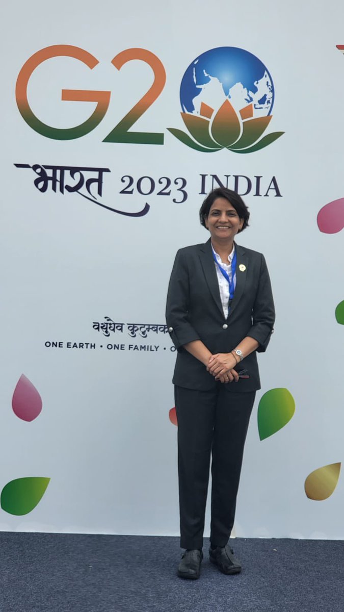 sumanips's tweet image. Deeply honoured to be a part of the mega police arrangement for #G20Bharat2023🇮🇳 as the Security Commander of Delhi Airport for the World 🗺️ leaders & their majestic aircrafts.🛬
A period of unwavering vigilance & commendable teamwork.
Proud of my team.🇮🇳🎉