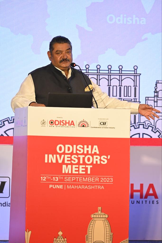 CII4ER's tweet photo. Shri Pratap Keshari Deb, Hon'ble Minster of Industry, MSME &amp; Energy, Government of Odisha at the Odisha Investors’ Meet, Pune. #odishagrowthstory #InvestInOdisha #cii4Businessopportunities #MaharashtraOdishatrade #Industrysynergy #Economicgrowth #CIIInitiative #ciier https://t.co/iyDuBXEAyb
