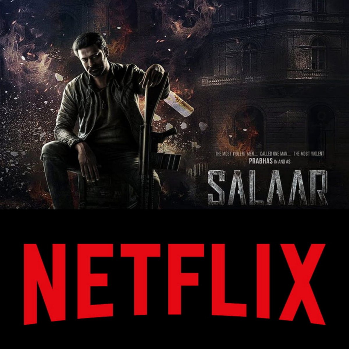 Netflix bagged the Digital Streaming Rights of #Salaar for Telugu, Tamil, Kannada Versions!!  #Prabhas 🔥🔥

#Prabhas𓃵 #PrashanthNeel #SalaarCeaseFire #SalaarTrailer #Kalki2898AD #Spirit #Prabhas25 #Netflix