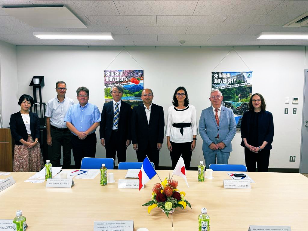 niltoulouse's tweet photo. 🇯🇵&amp;🇫🇷 
Last (and long) day in Japon, with a visit of @ShinshuUni 

Very good discussion about @MODO_lab, international lab between @univ_lille (@aliefooghe) and @ShinshuUni (@HernanAguirreD)

And nice persective of development in terms of research and education https://t.co/WRJ6W3eofB