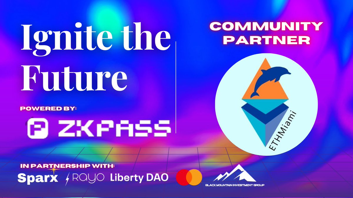 🌟 We're thrilled to announce that @ETHMiami is joining us once again for Ignite the Future New York on September 21, 2023! 🗓️ Their unwavering support has been instrumental in bringing this event to life. 🚀