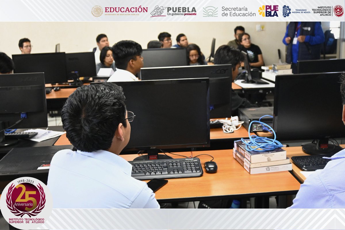 TecAtlixco's tweet image. #SistemasComputacionales |Estudiantes de la Ingeniería en Sistemas Computacionales del @TecAtlixco  participaron en el " Concurso de Programación #Codingcup #TecNM2023 "
Los estudiantes de diferentes semestres desarrollaron habilidades con programas de JavaScript, Python, PHP.