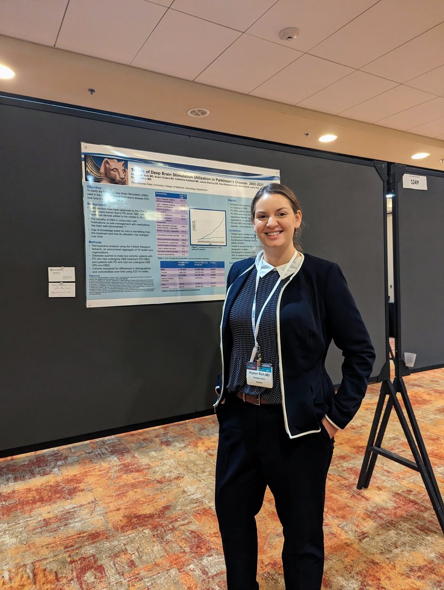 AlysonRichMD's tweet photo. Thrilled to have been invited to present a poster at #ANA2023! Met a lot of really incredible people and am looking forward to working with them all in the future! https://t.co/pGAp5GEBzu