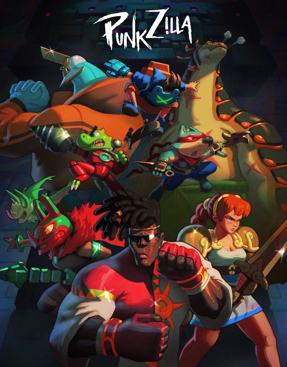 corshmell's tweet photo. Shortly after I left Epic Games, I went on to create a game studio with some friends.
We're making a game! I'd like to introduce Punkzilla!
https://t.co/porw736LHx https://t.co/GbbECu6iaB