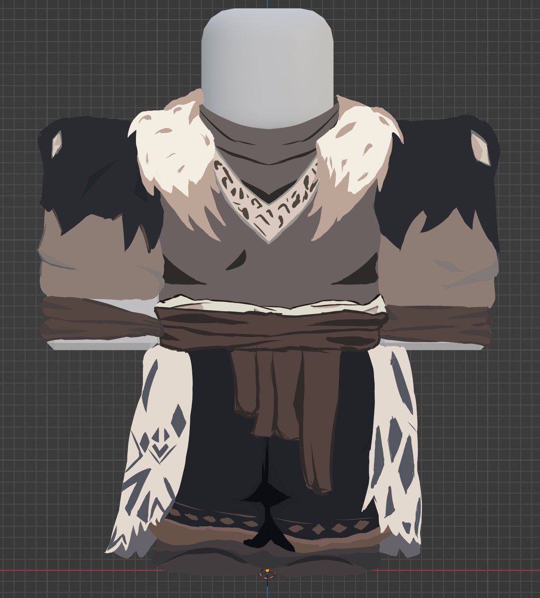 Concept Art I made, I think ill make this outfit #roblox #RobloxDev #robloxart #robloxconceptart