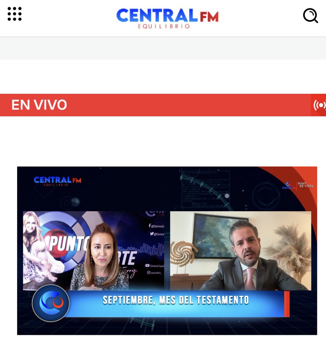 Muy buena plática del #mesdeltestamento con @DoreFerriz muchas gracias por la invitación. @CentralEq