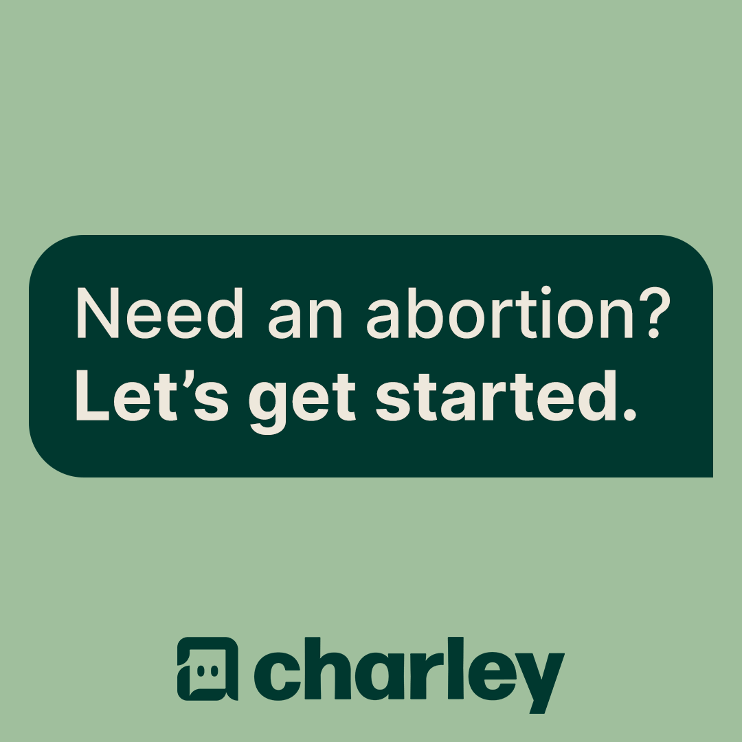 Need an abortion? Meet @ChatwithCharley 💬a confidential chatbot that can give you private, personalized abortion options 24/7 #ChatWithCharley

Charley has been vetted by reproductive health experts, doctors, &amp; lawyers to ensure accuracy. Check it out! ChatWithCharley.org