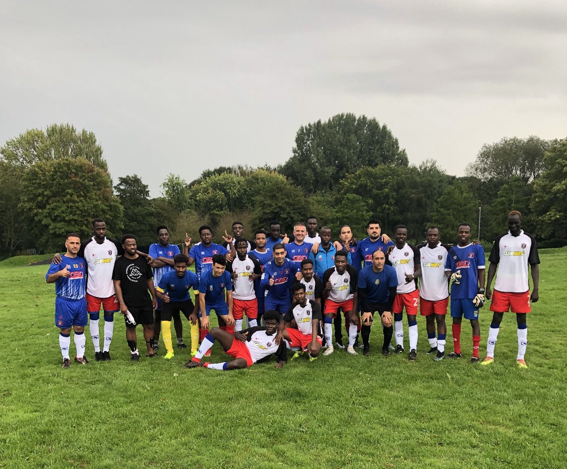 CarlisleUtdEDI's tweet photo. Further coverage of the ‘Support Through Sport’ event at Hammonds Pond Carlisle. Special thanks to Carlisle Refugee Action Group, @CumberlandFA &amp; @ProjectBCGFC 

https://t.co/PLbkkWPTrW https://t.co/lOohwdoESm