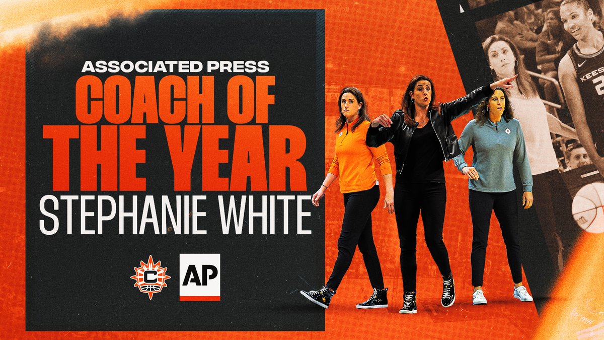 PRESS RELEASE: Stephanie White Named Associated Press Coach of the Year

🔗: bit.ly/44R1sJF