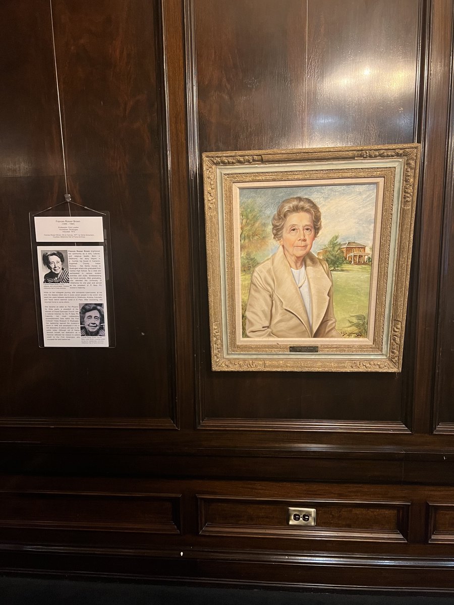 OklahomaHoF's tweet photo. Have you visited Green Country Oklahoma? Meet inspiring Oklahomans who grew up in the Green Country in our Story of the Portraits Exhibit "Green Country: From Lenapah to Prague"! https://t.co/igax0Ay4yR