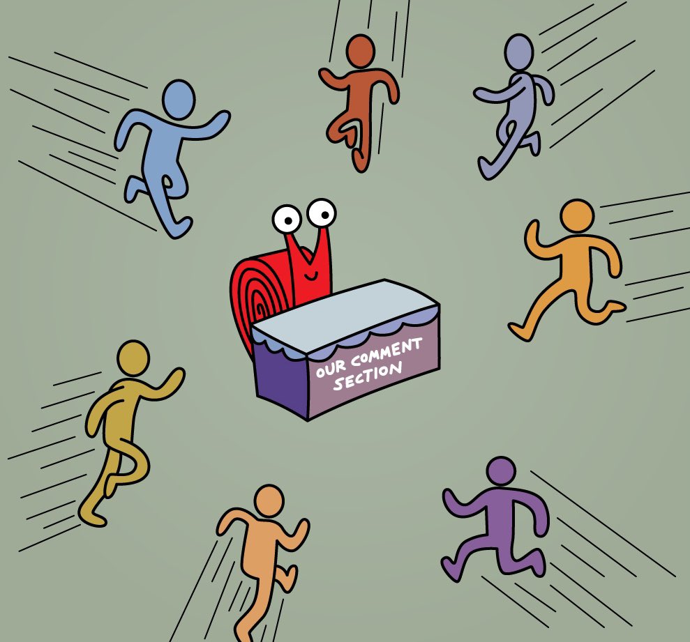 anytime we post our new logo: