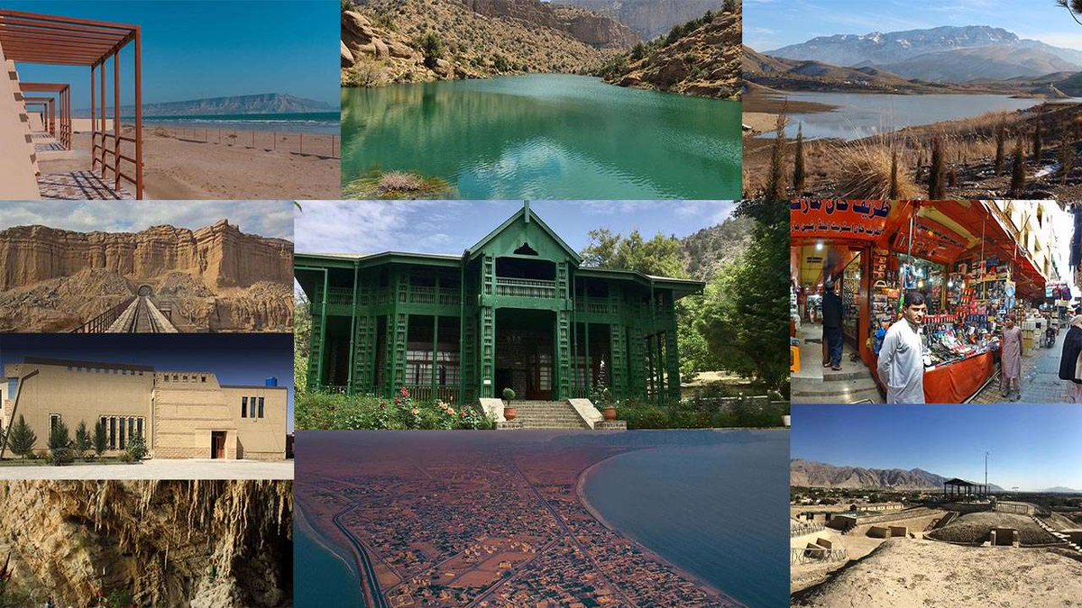 ZiaKhanqta's tweet photo. #Balochistan, a province in Pakistan, offers some stunning natural beauty for tourists. Here are a few beautiful places to visit:

1. **#Hingol National Park**: Known for its diverse wildlife, mud volcanoes, and the stunning Princess of Hope rock formation.

2. **#Gwadar**: A coastal city with beautiful beaches, including the famous Hammerhead natural hammer-shaped peninsula.

3. **#Quetta**: The provincial capital is surrounded by mountains and offers scenic views. Hanna Lake and the Quaid-e-Azam Residency are notable attractions.

4. **#Ziarat**: Known for its juniper forests, it's a serene hill station and the final resting place of Pakistan's founding father, Muhammad Ali Jinnah.

5. **#AstolaIsland**: A remote island with clear blue waters and unique marine life, great for snorkeling and diving.

6. **#MoolaChotok**: A hidden gem in the Khuzdar district, known for its waterfalls, lush greenery, and tranquility.

7. **#Bolan Pass**: Famous for its picturesque landscapes, rugged mountains, and ancient rock carvings.

8. **Mud Volcanoes in Hingol**: These natural wonders create a lunar-like landscape and are a unique attraction for nature enthusiasts.

9. **#Ormara Beach**: This pristine beach along the Makran Coastal Highway offers golden sands, clear waters, and a peaceful atmosphere, making it a great spot for relaxation.

10. **Pir Chattal Noorani Gandhawa**: This sacred place is famous for its stunning shrine and picturesque surroundings. It's a serene spot for both spiritual seekers and nature lovers.

Balochistan's natural beauty and cultural richness make it an intriguing destination for adventurous travelers. Just ensure you stay informed about the local conditions and safety guidelines when planning your trip.

Remember that Balochistan can have security and accessibility issues, so it's essential to check the current situation and travel advisories before planning your visit.

How was this information? Comments please