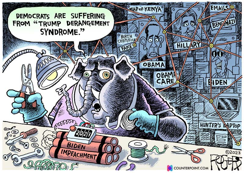 About that impeachment Inquiry.