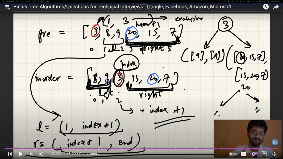 ra_man_kumar's tweet image. 📺Completed Epic 5-Hour Binary Trees Q&amp;amp;A Video!
Explored Binary Trees Interview Questions for 5 hrs, focusing on BFS &amp;amp; DFS.
Confidently tackled most questions, thanks to @kunalstwt&apos;s clear teaching.🌟
Surprise! Many BFS questions were alike.🧩
🌳 #DSAWithKunal #LearningInPublic