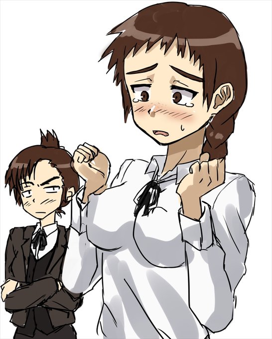 メアリさんラフ。 