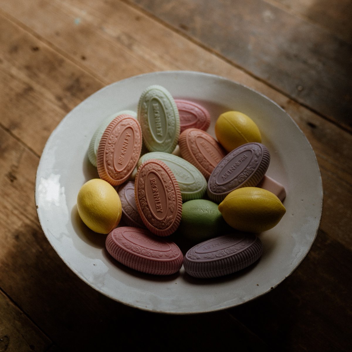 Brighten these dull days with some beautiful Bronnley soaps. Full of colour and fragrance, these beautiful triple milled soaps will make any bathroom feel, and smell, more cheerful.