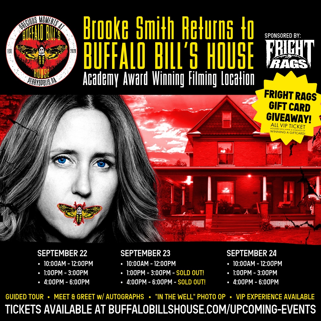 buffbillshouse's tweet image. #Actress @Iam_BrookeSmith returns to the iconic Academy 
Award-winning #filminglocation after more than 30 years! 🎥 Join us for this once-in-a-lifetime experience. Don't miss out, grab your tickets now! 🎟️ buffalobillshouse.com/upcoming-events

#pittsburghpa