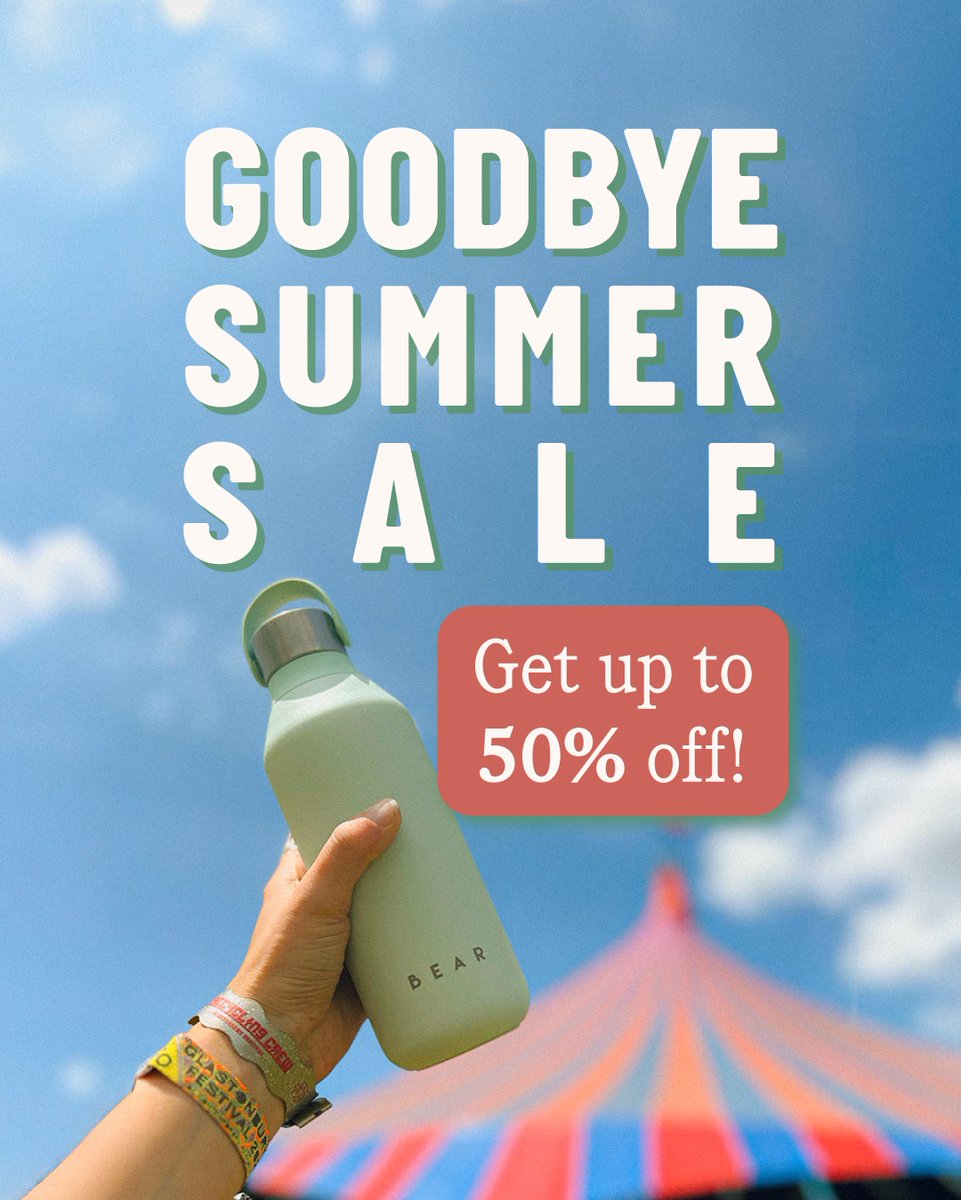 We don't know what's going on with this pesky weather, but we do know that you can now get your hands on some ✨ sweet sweet deals ✨ on our online store.
⁠
Shop here: bemorebear.co/pages/goodbye-…
⁠⁠
#summersale #goodbyesummer #sale #bemoreBEAR